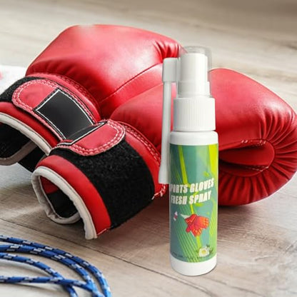 Boxing Glove Odor Spray 30ml - Gym Bag Deodorizer,Freshener Solution for Athletic Gear Helmet Work Boot, Boxing Gloves Hockey Equipment Football Pads