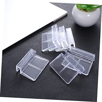 20Pcs Fish Tank Bracket Aquarium Support for Covers for Fish and Pets for Home Aquariums and Parks