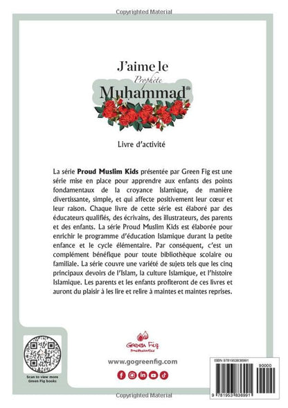 J'aime le Prophète Muhammad: Livre d'activité (Proud Muslim Kids)