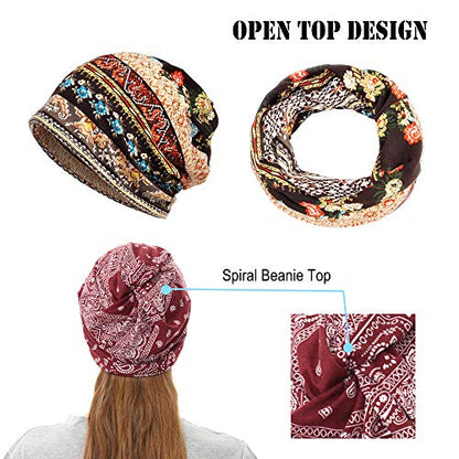 Cotton Slouchy Beanie Hip-Hop Soft Lightweight Running Beanie Adult Skull Hats Cap for Men Women - color: Opentop-a