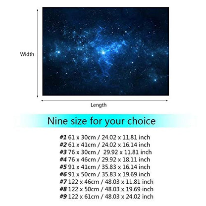 Fdit Aquarium Background Poster, HD Sky Decorative Cling for Fish Tank Thickened PVC Self Adhesive Removable Backdrop 91 x 41 cm 1 Piece