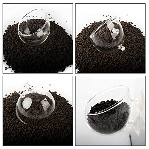 WEAVERBIRD Aquarium Plant Decoration with 2 Suction Cups for Fish Tank, Glass