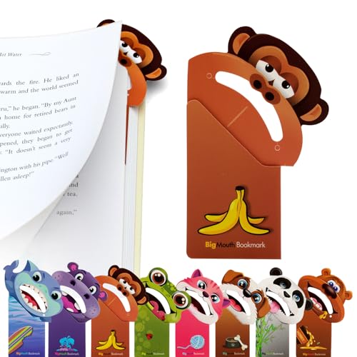 Thinking Gifts Magnetic Bookmark for Reading - Monkey - color: Monkey