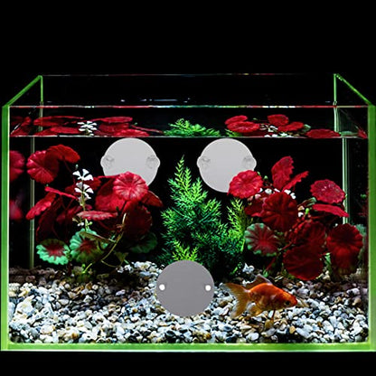 10pcs Betta Tank Mirror Cup Fish Tank Decor for Betta Fish Training High-Class Compact Design for Aquariums and Decorative Ornaments