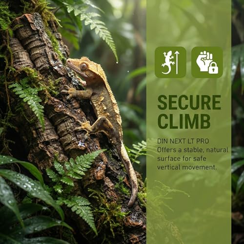 TOYANDONA 4PCS Cork Bark Reptile Hideout: Natural Wood Climbing Platform Reptile Tree Bark Bedding for Lizard Gecko Frog Tortoise, Terrarium Tank Aquarium Landscaping Decor Accessories