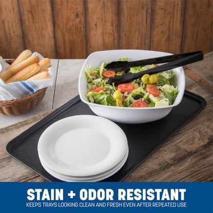 Carlisle FoodService Products Griptite 2 Rectangle Tray - color: Tan, size: 1.2" x 1.9" x 0.4", style: Pack of 1