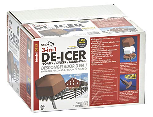 API 1500 Watt 3 In 1 De-Icer DT15