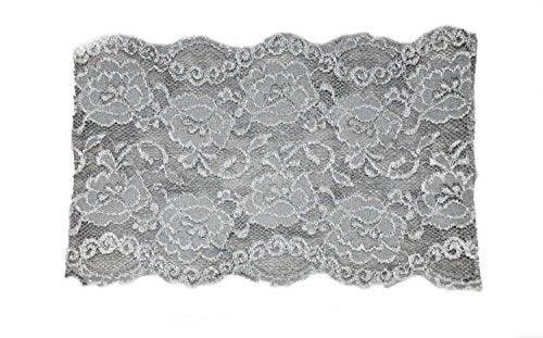 Zaffron Women's Lace Under Hijab Headband Silver Gray - color: Silver Gray