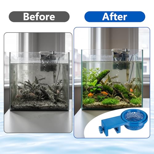 Extra Large Aquarium Water Change Diffuser Baffle Tool | Baffle Tool for Rimless & Rimmed Tanks, Spill-Proof Flow Deflector Protects Substrate, Plants & Decorations