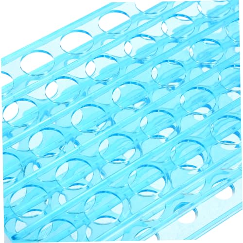 GLEAVI 2pcs Aquarium Test Tube Holder Plastic Test Tube Rack Lab Storage Organizer