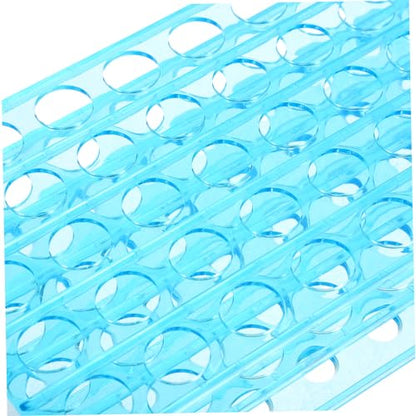 GLEAVI 2pcs Aquarium Test Tube Holder Plastic Test Tube Rack Lab Storage Organizer