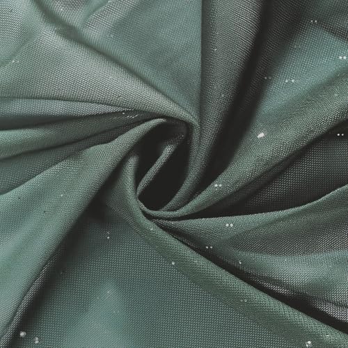 Muslim Women Abaya Gradient Flash Cardigan Sequin Robe with Hijab | Gradient Color, Flash Sequin, Scarf Hijab - color: 아미 그린., size: XL