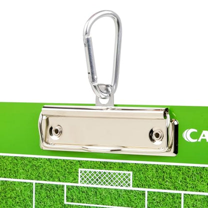 Cannon Sports Dry Erase Coaches Board with Marker - Double-Sided Dry Erase Coaching Board for Baseball, Basketball, Football, Soccer, and Hockey - Perfect for Practices and Games (Soccer) - style: Soccer
