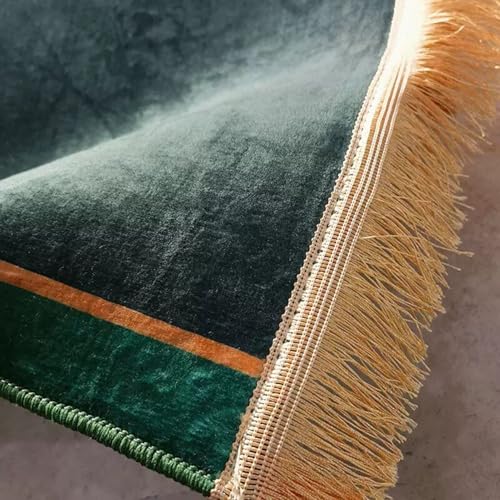Muslim Prayer Rug, Soft Large Prayer Matt Islam, Padded Islamic Prayer Mat Thick for Men and Women, Janamaz, Sajadah,70 * 110CM(C) - color: C