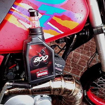 Motul 800-2t Off-Road 100% Synthetic Premix 1 Liter (4L) - size: 4L