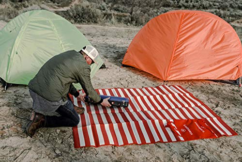 Stansport Tatami Straw Ground Mat 60" L x 78" W - color: Red