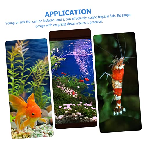 FOMIYES Isolation Box for Aquarium Juvenile Fish Separation Box 3pcs Fish Breeding Box Compact Design Easy to Install