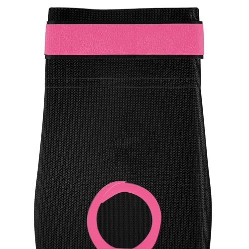 RDX Elbow Pads, Muay Thai MMA Kickboxing Sparring Elbow Guard, Martial Arts Striking Protection,Wrestling Basketball Adjustable MTB Volleyball Compression Padded Sleeve, Men Women - color: Black Pink, size: Small