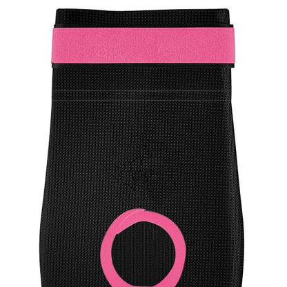 RDX Elbow Pads, Muay Thai MMA Kickboxing Sparring Elbow Guard, Martial Arts Striking Protection,Wrestling Basketball Adjustable MTB Volleyball Compression Padded Sleeve, Men Women - color: Black Pink, size: Small