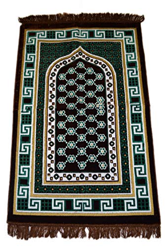 Prayer Rug Carpet Islamic Muslim Salah Meditation Mat Turkish Exquisite