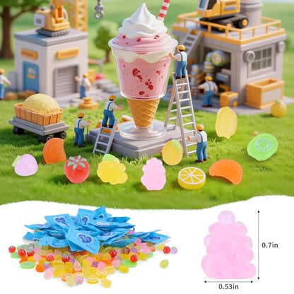 70 PCS Luminous Mini Resin Turtles, Glow in the Dark Tiny Figures, Resin Animals Variety Pack for Classroom, Fairy Garden, Aquarium Decor, Dollhouse & DIY Craft Decor