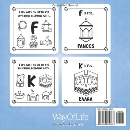 I Spy Ramadan Activity Book for Kids: Learn the Alphabet with This Interactive Islamic Picture Books for Kids, A Fun Educational Guessing Game ... Book for Toddlers( Ramadan Gifts for kids)