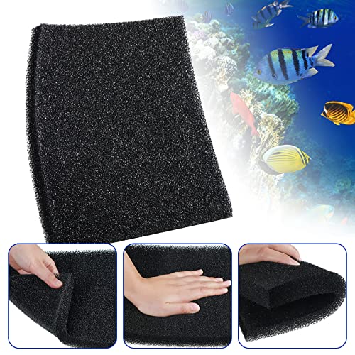 Tondiamo 3 Pieces Aquarium Sponge Filter Pad Media Cut to Fit Foam for Fish Tank Filters Replacement Fish Tank Cleaner Open Cell Foam Sponges for Dishes