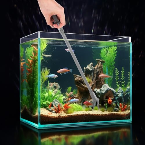 ULTECHNOVO Aquatic Plant Tongs Aquarium Tongs, Tweezers for Aquarium, Aquarium Aquatic Grabber Tool Aquarium Tweezers for Fish Tank Coral Reef Plants