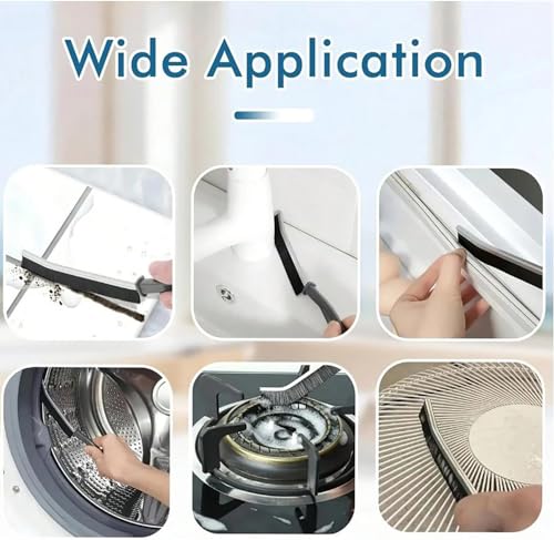 8PCS Cleaning Brush Set, Multi Purpose Gap Brush for Kitchen,Bathroom,Car, Grout, Window Tracks,Bathtub,Vehicle,Faucets,Bowl,Teapot,Cup, Home Essentials Scrub Cleaning Tools,Hard Crevice Cleaning