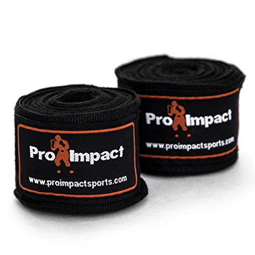 180 Inch Mexican Style Boxing Hand Wraps – Stretchable Wrist & Knuckle Support for MMA, Muay Thai, Kickboxing, Heavy Bag & Combat Training – Men & Women - color: 1 Black