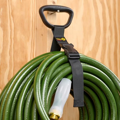 Clip 'n Carry Wrap-It Storage Straps - 25" (3-Pack) | Carrying Straps for Water Hose Storage and Extension Cord Holder - size: 25" (3-Pack)