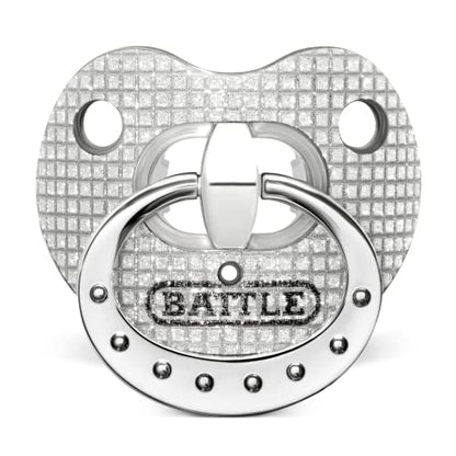 Battle Sports Binky Oxygen Football Mouthguard - Detachable Strap, Maximum Breathability, Works with Braces & No Boiling Required - color: Diamond