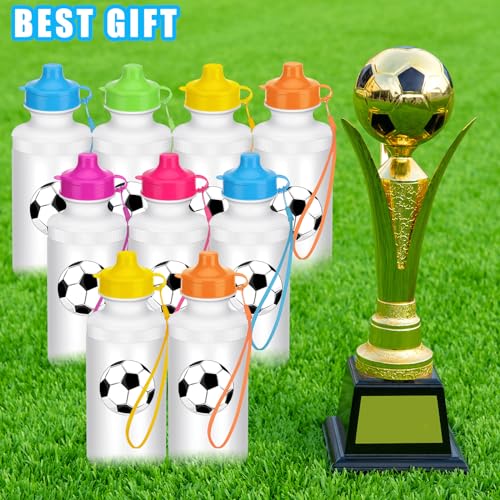 Zubebe 36 Pcs Sports Water Bottles Bulk Squeeze Reusable Bpa-free Plastic Water Bottles End of the Year Gifts Summer Gifts for Students School Travel Hiking Cycling Event Team Gift - color: Mix Color