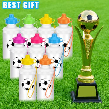Zubebe 36 Pcs Sports Water Bottles Bulk Squeeze Reusable Bpa-free Plastic Water Bottles End of the Year Gifts Summer Gifts for Students School Travel Hiking Cycling Event Team Gift - color: Mix Color