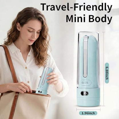 Portable Bidet for Travel,Personal Hygiene Sprayer Bottle for Women Men - color: Blue