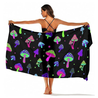 Chiffon Shawl Scarf Sarong And Sun Protective Shawl Long Lightweight Travel Scarf - color: Color299