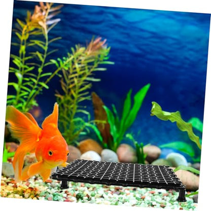 Fish Tank Divider Plates Aquarium Strainer Trays for Isolating Fish Bottom Grid and Support Stands for Aquatic Environments