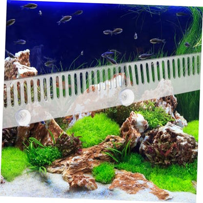 POPETPOP Fish Tank Overflow Comb Plastic Aquarium Aquarium Accessory Easy Clean