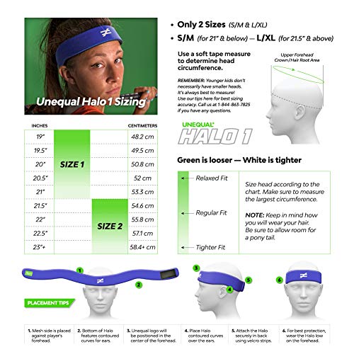 Unequal Halo 1 – 10mm Protective Headgear with Military-Grade Patented Composite, Coated Aramid Fabric - color: Red, size: LXL