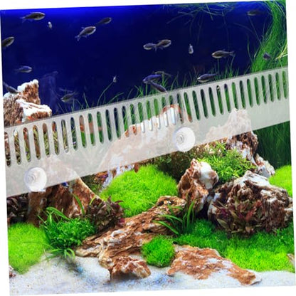 2pcs Aquarium Divider Comb with Cups Prevents Fish Crossbreeding Provides Isolation for Fish Tanks Versatile Overflow Barrier Drip Plate for All Aquatic Environments