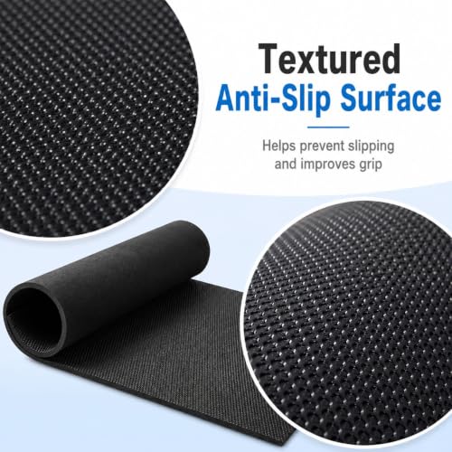 Aquarium Leveling Mat, 6 mm EVA Foam Fish Tank Pad, Textured Anti-Slip Aquarium Base Mat, Water-Resistant Cushion Pad for Glass Aquariums, Planted Tanks, Stands, Shelves (31-1/2 x 15-3/4 in) - size: 31-1/2 x 15-3/4 in