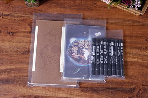 Geoyee 200ct 3.5x5 Inches Flat Open End Clear Poly Bags 1.6 Mil, Small Plastic Bags Perfect for Small Business, Storage, Packaging Products, Food (3.5x5-200pcs) - size: 3.5x5 inches