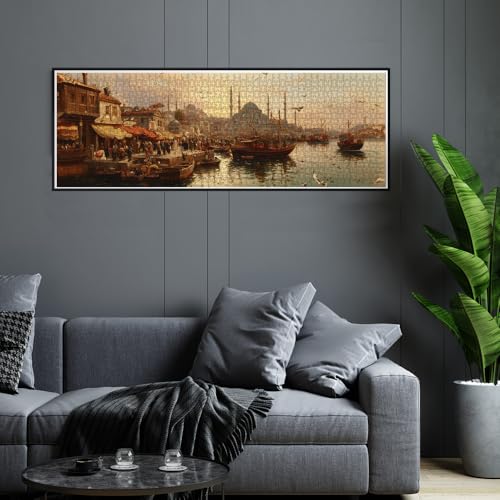 Anatolian Puzzle -Old ?stanbul, 1000.PN Piece Puzzle, #1206 - color: Old İstanbul