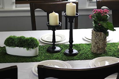 Preserved Moss Runner and Mats (12in x 6ft) - color: 12in X 6ft