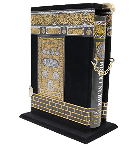Modefa Islamic Turkish Holy Quran in Arabic with Keepsake Kaba Case (Small)