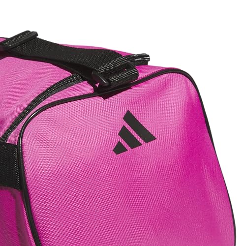 adidas Power Gym Bag – Lightweight Small Duffel, Intense Pink/Black, OSFA - color: Intense Pink/Black/Power