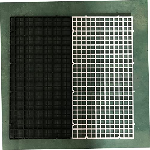 Toddmomy 6pcs Aquarium Isolation Panel Practical Fish Tank Divider Plate for Breeding and Separation Easy to Install White Crate for Aquarium Supplies