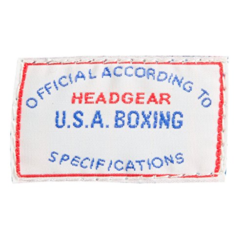 USA Boxing Competition Headgear (Cheek), Black, Medium