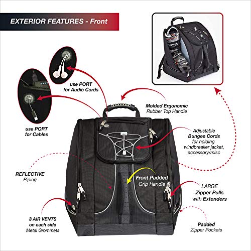 Athalon Everything Boot Bag/Backpack - color: Grafitti