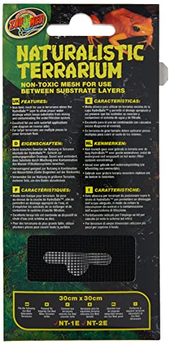 Zoo Med Laboratories SZMNTM12 Terrarium Mesh, 12 By 12-Inch
